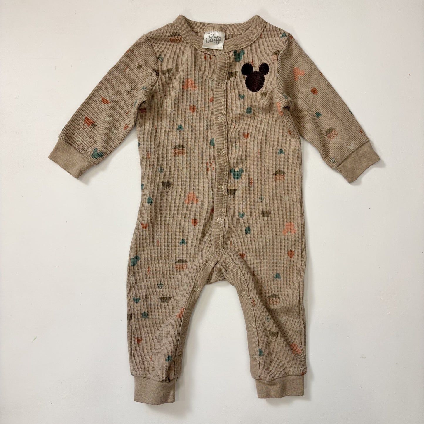 Waffle Snap Sleeper (12-18M)