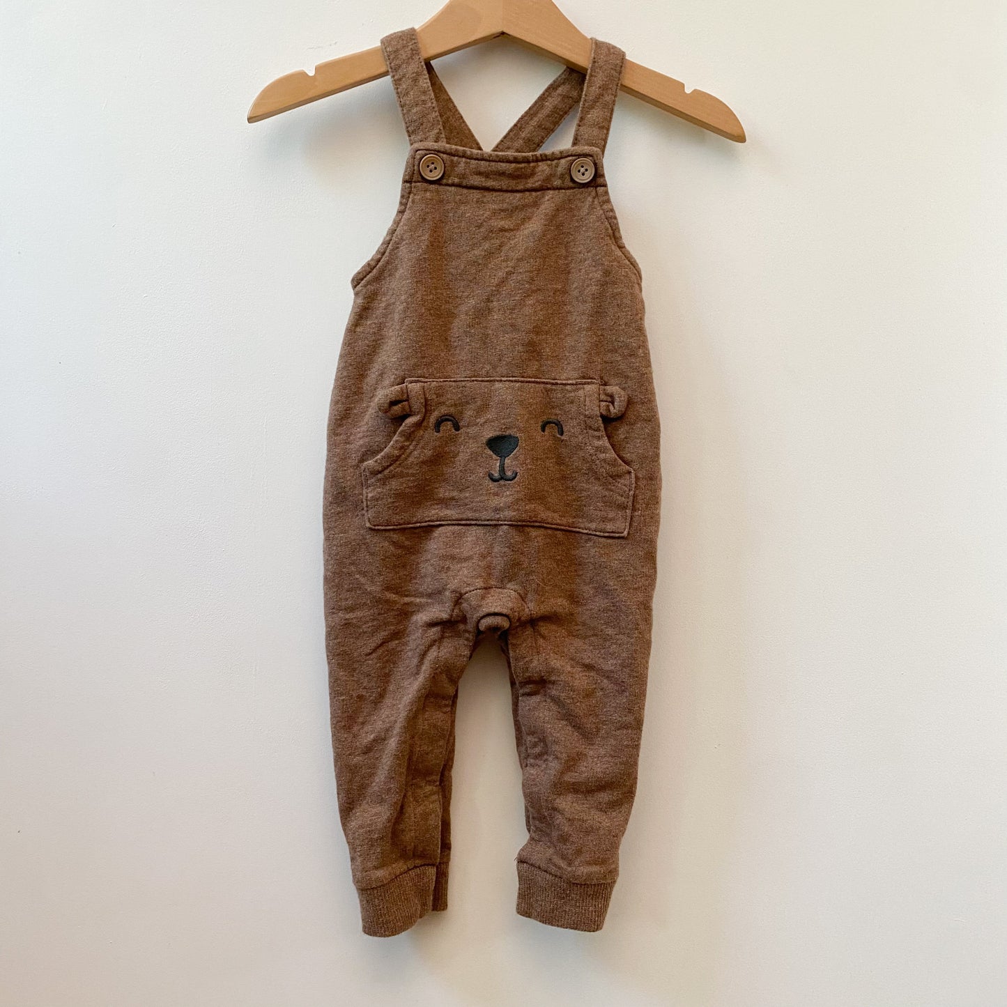 Brown Bear Overalls (12M)