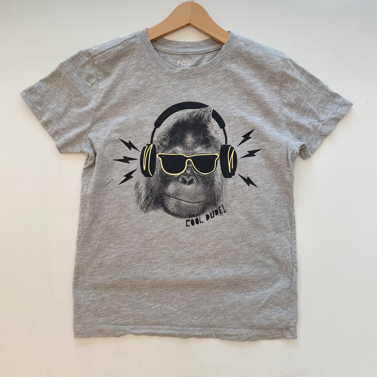 Grey Monkey Tee (8Y)