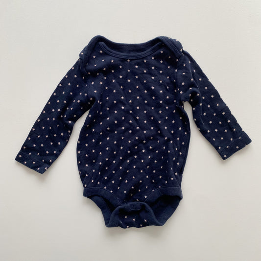 Navy Star Bodysuit (3-6M)