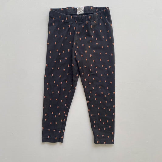 Grey Dot Leggings