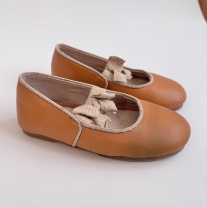 Tan Ballet Flats (EU24/8C)