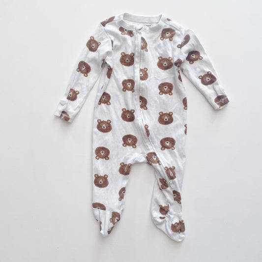 White Bear Sleeper (6-9M)