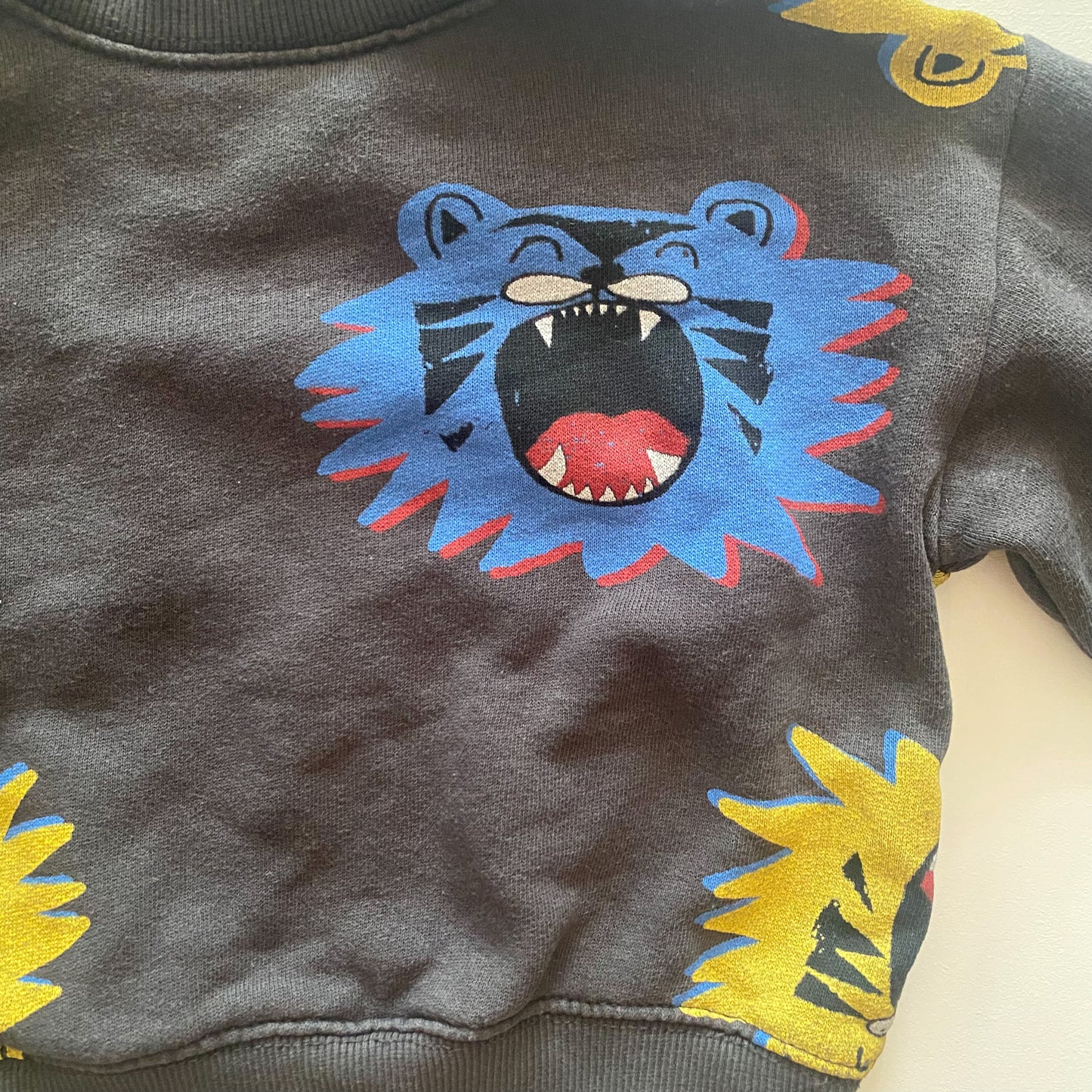 Dark Grey Lion Sweatshirt (12-18M)