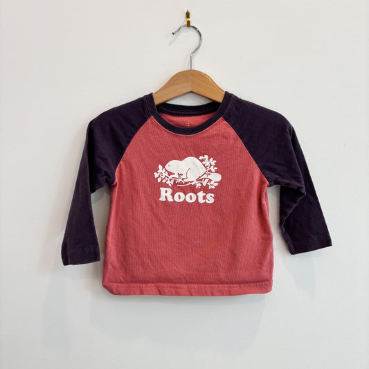 Pink + Purple Long Sleeve Tee (12-18M)