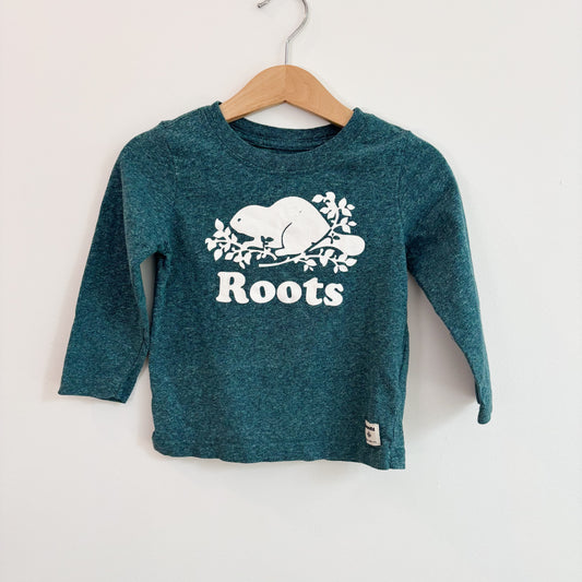 Teal Long Sleeve Tee (2T)