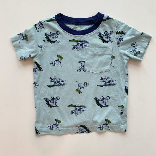 Blue Dino Tee (18M)