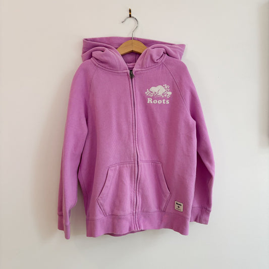 Pink-Purple Zip Hoodie (9-10Y)
