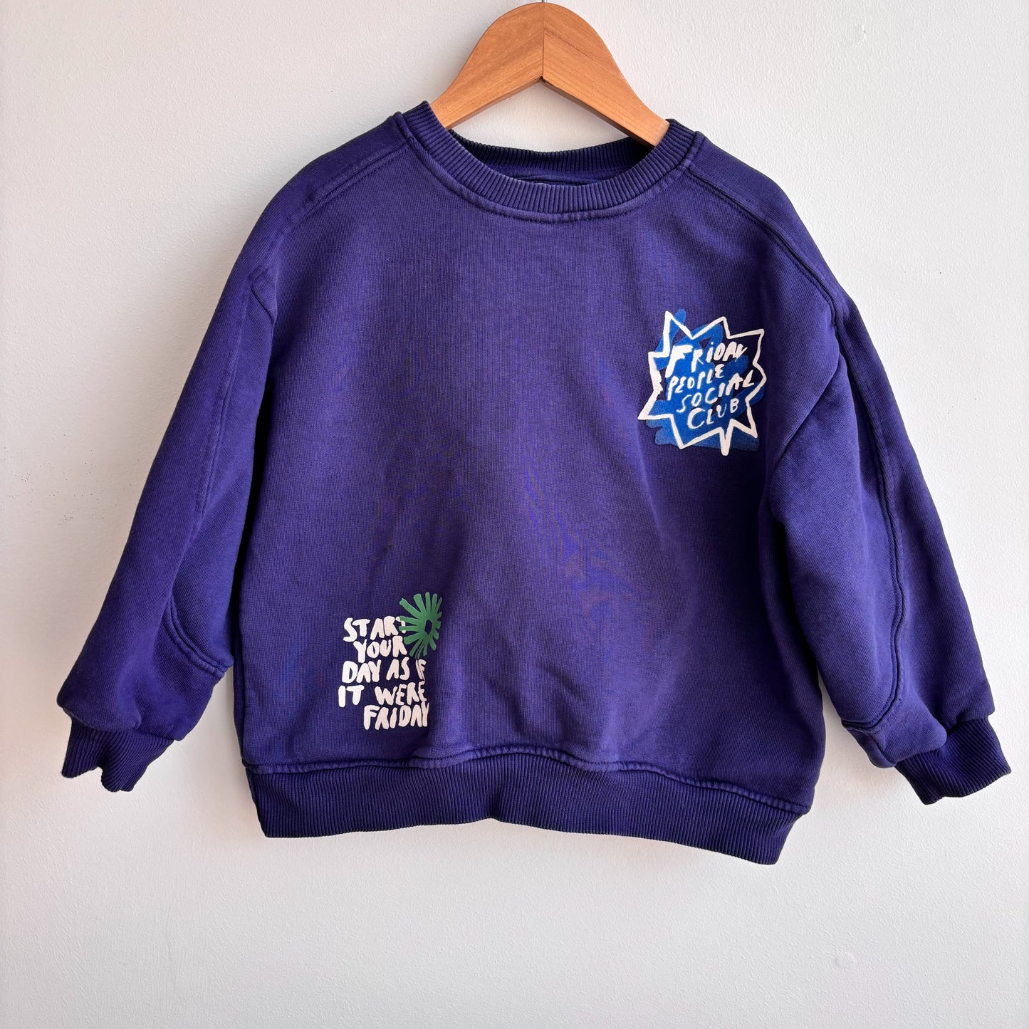 Blue Graphic Sweatshirt (5Y)