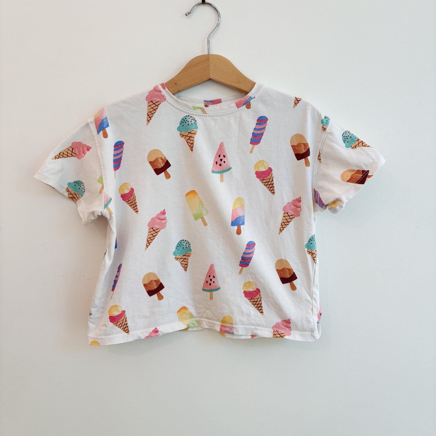 Cropped Ice Cream Tee (7Y)