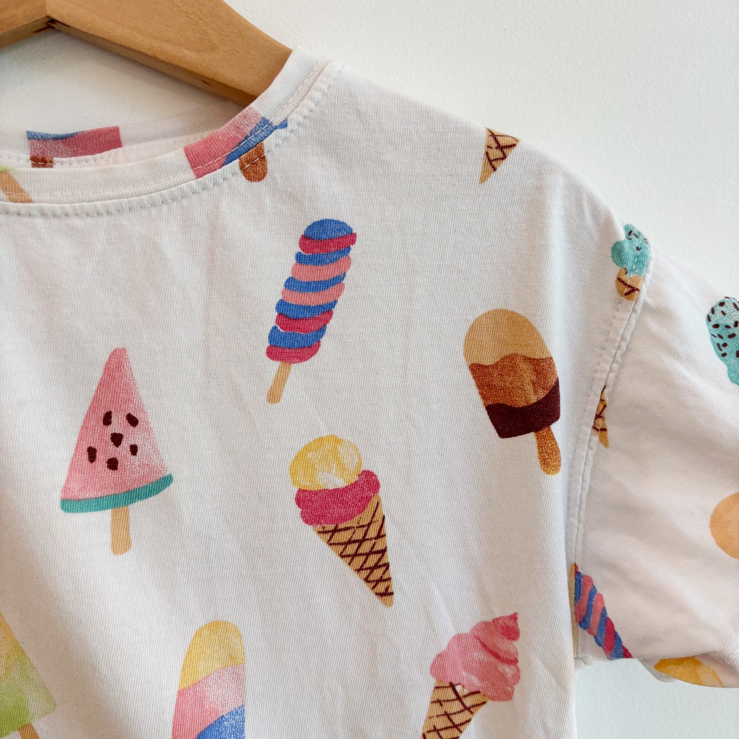 Cropped Ice Cream Tee (7Y)
