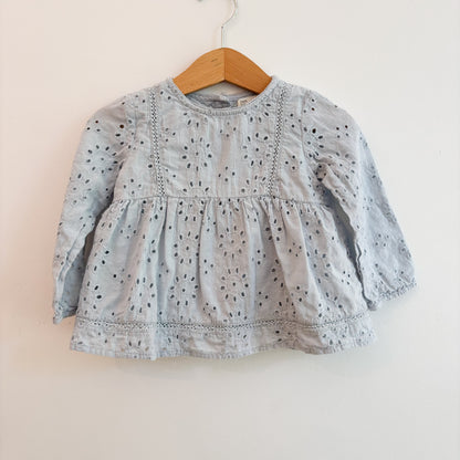 Light Blue Blouse (12-18M)