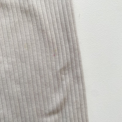 Cream Ribbed Pants (12-18M)