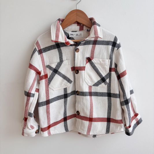 Plaid Flannel Shirt (3-4Y)