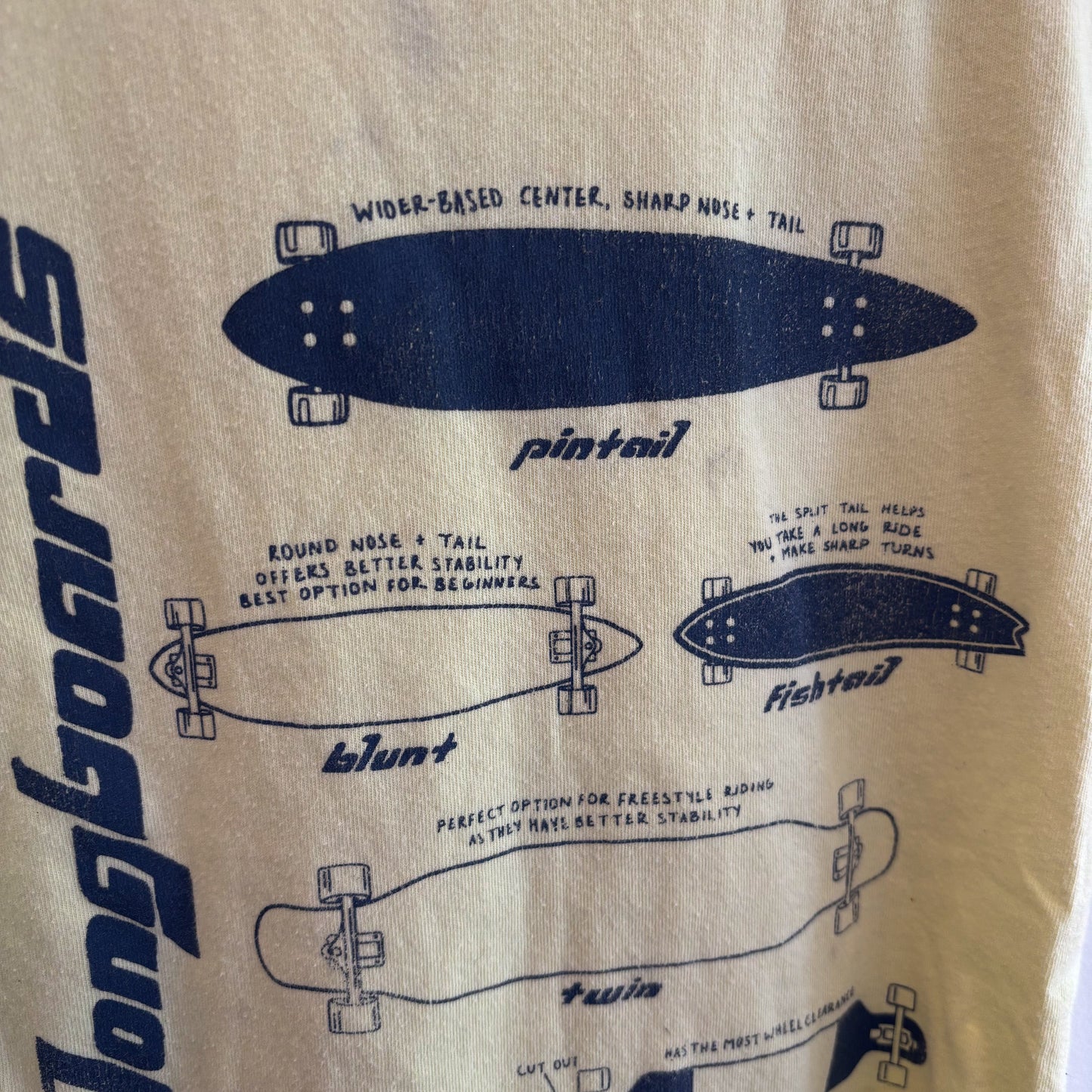 Yellow Skateboard Tee (6-7Y)