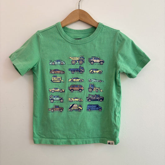 Green Vehicle Tee (4Y)