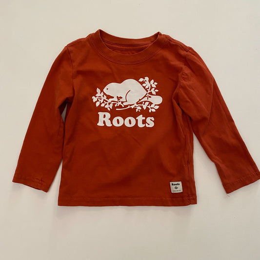 Burnt Orange Long Sleeve Shirt (2T)