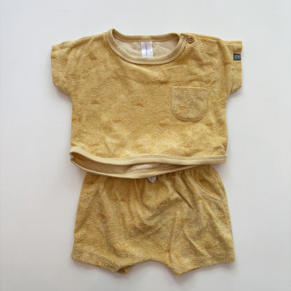 Sun Print Terry Set (3-6M)