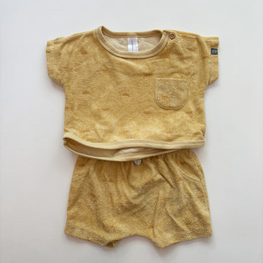 Sun Print Terry Set (3-6M)