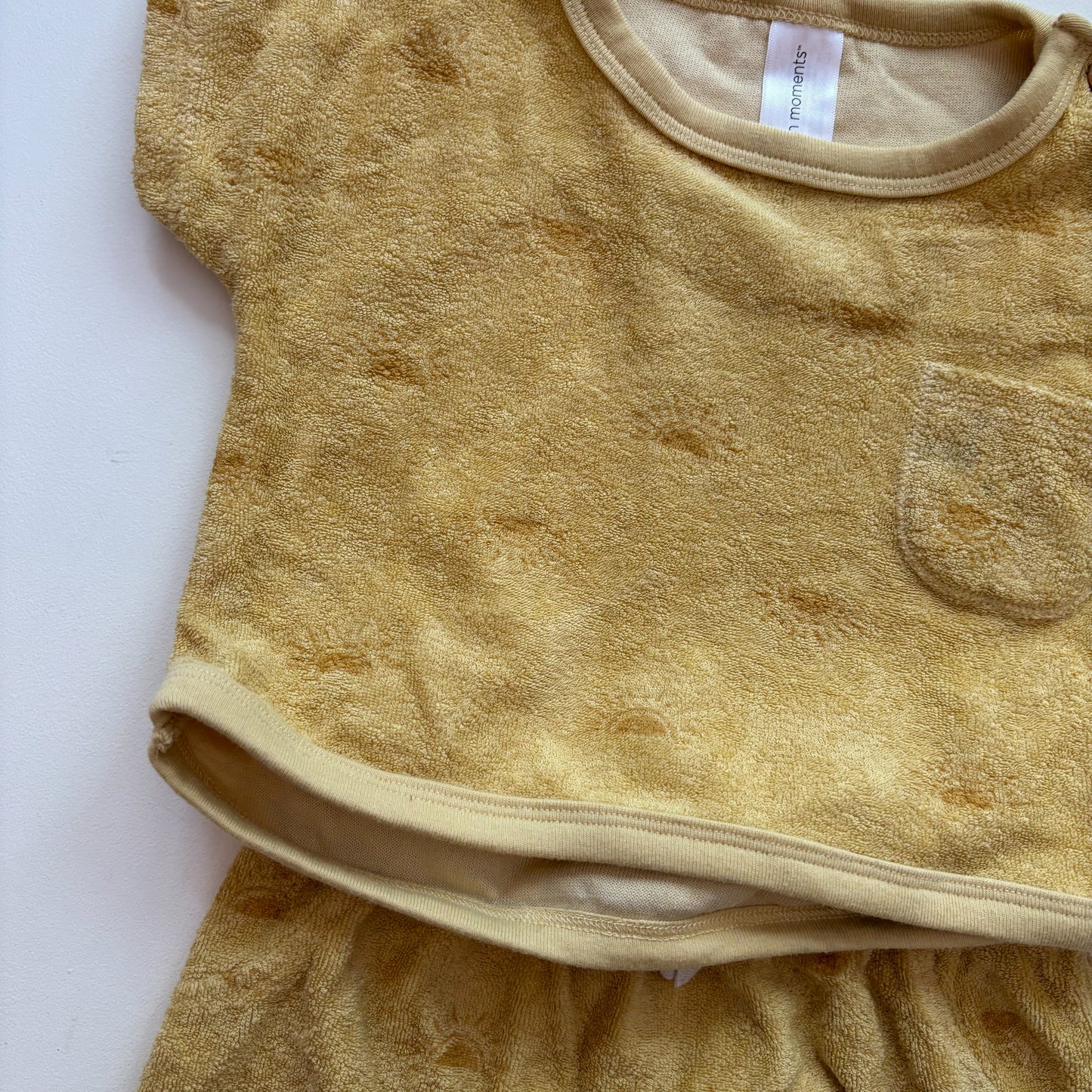 Sun Print Terry Set (3-6M)