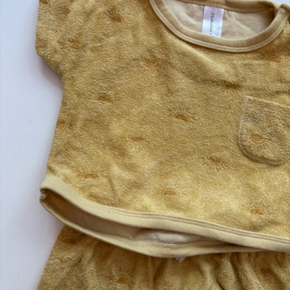 Sun Print Terry Set (3-6M)