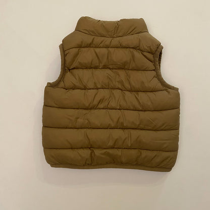 Brown Puffer Vest (3-6M)