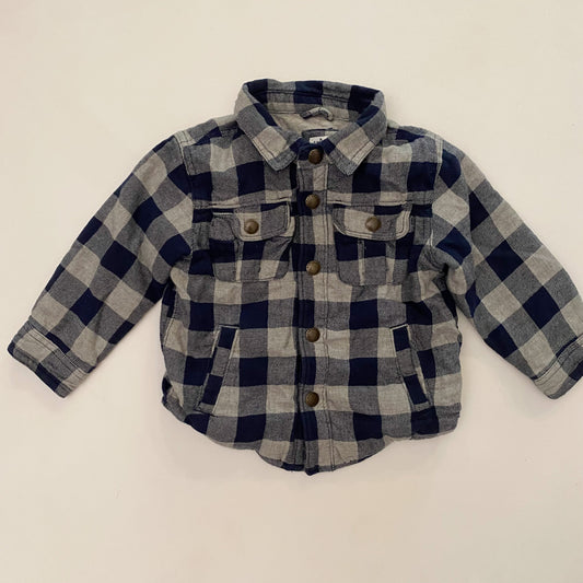 Plaid Shacket (18-24M)