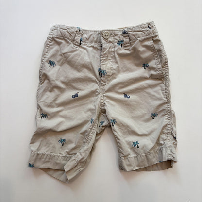 Palm Tree Khaki Shorts (6Y)