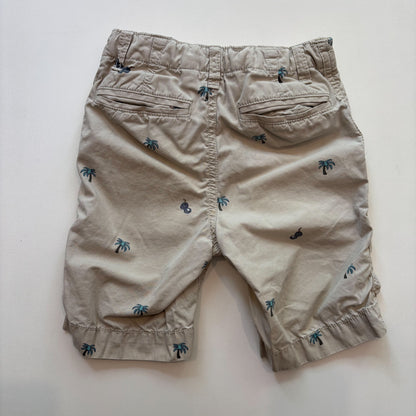 Palm Tree Khaki Shorts (6Y)