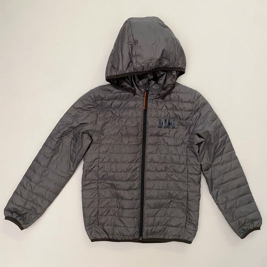 Grey Down Filled Puffer Jacket (8-10Y)