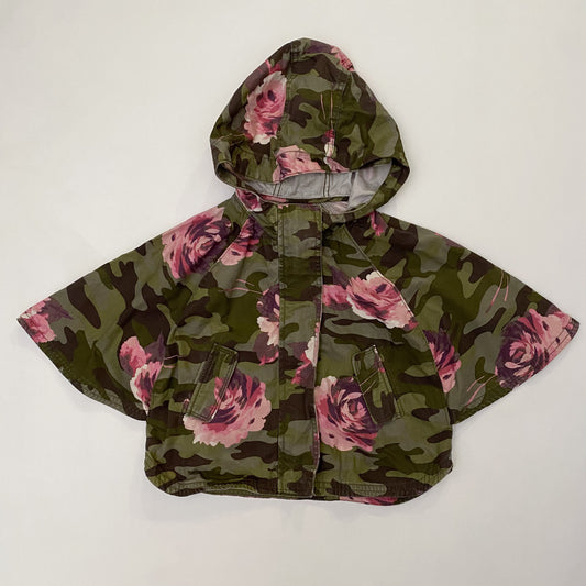 Canvas Rose Poncho (4T)