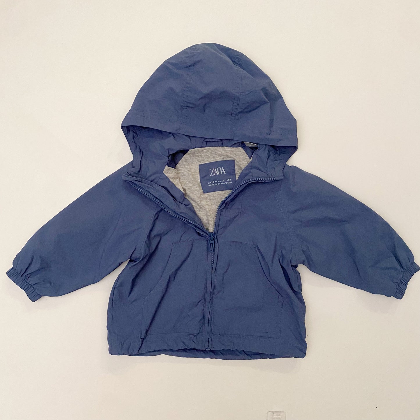 Blue Lined Windbreaker (12-18M)