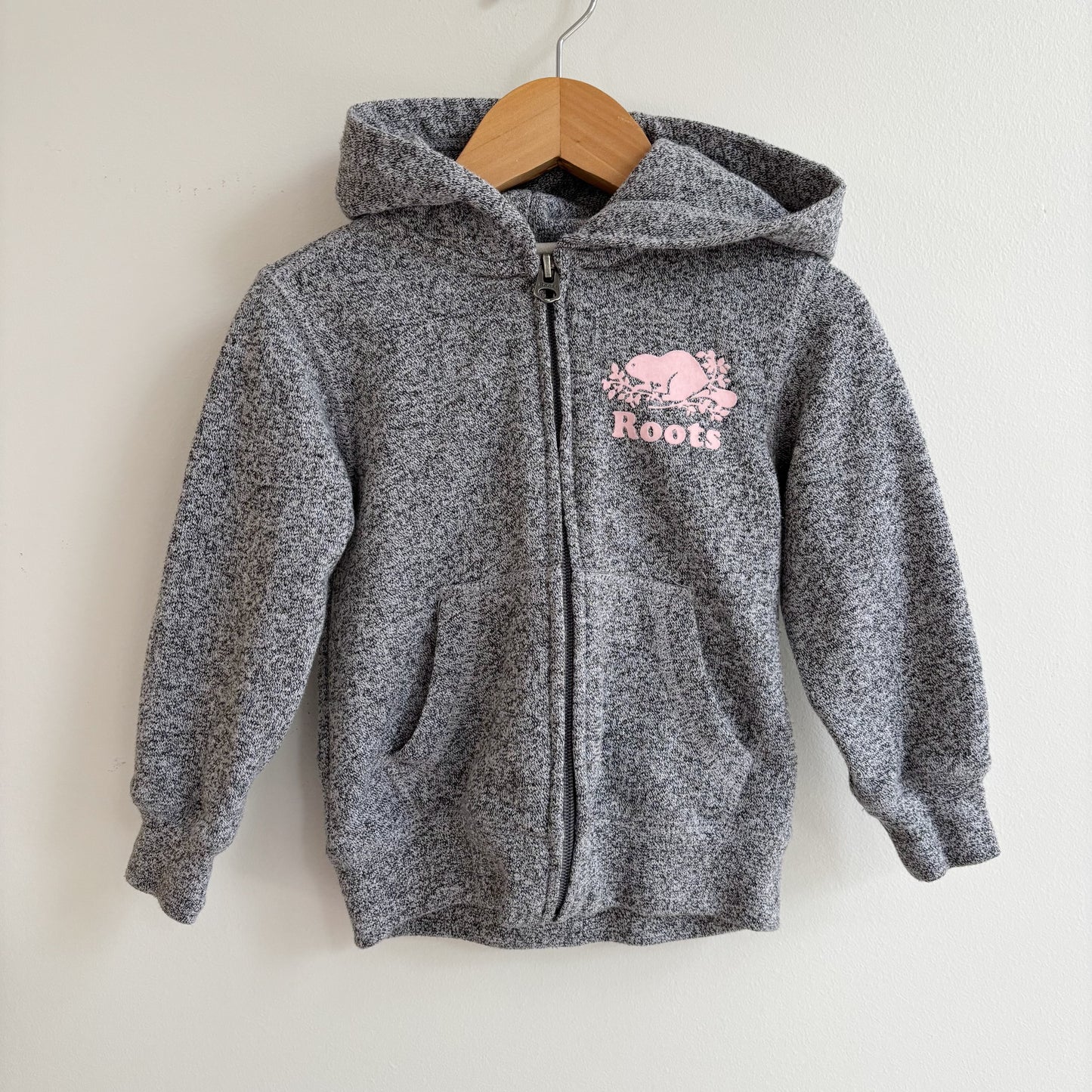 Grey Zip Hoodie (2T)