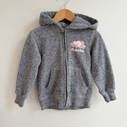 Grey Zip Hoodie (2T)