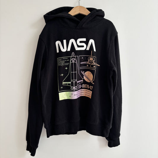 Glitter Graphic Space Hoodie (12-14Y)