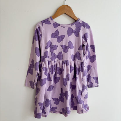 Purple Bow Dress (5T/6Y)