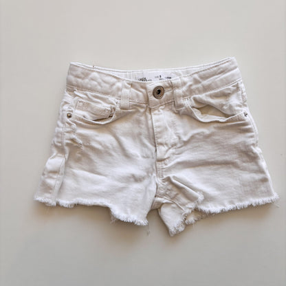 White Denim Shorts (5Y)