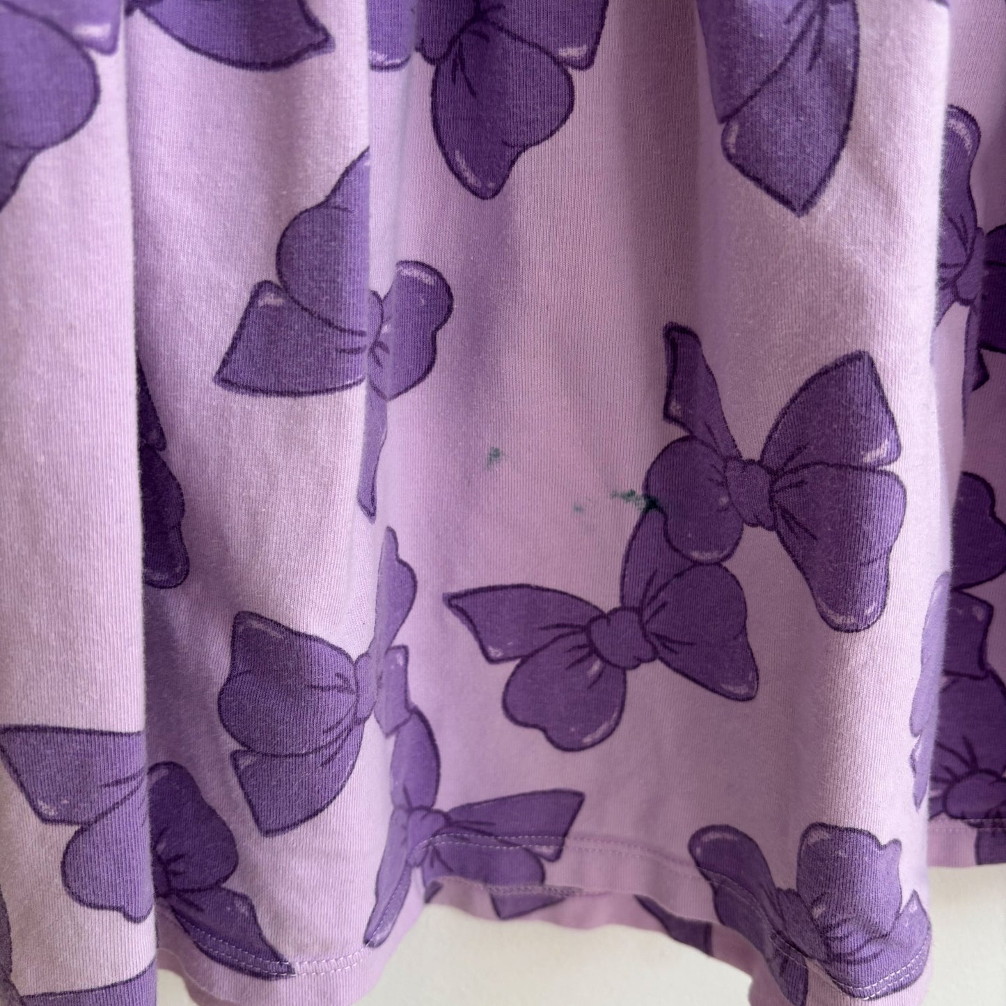 Purple Bow Dress (5T/6Y)