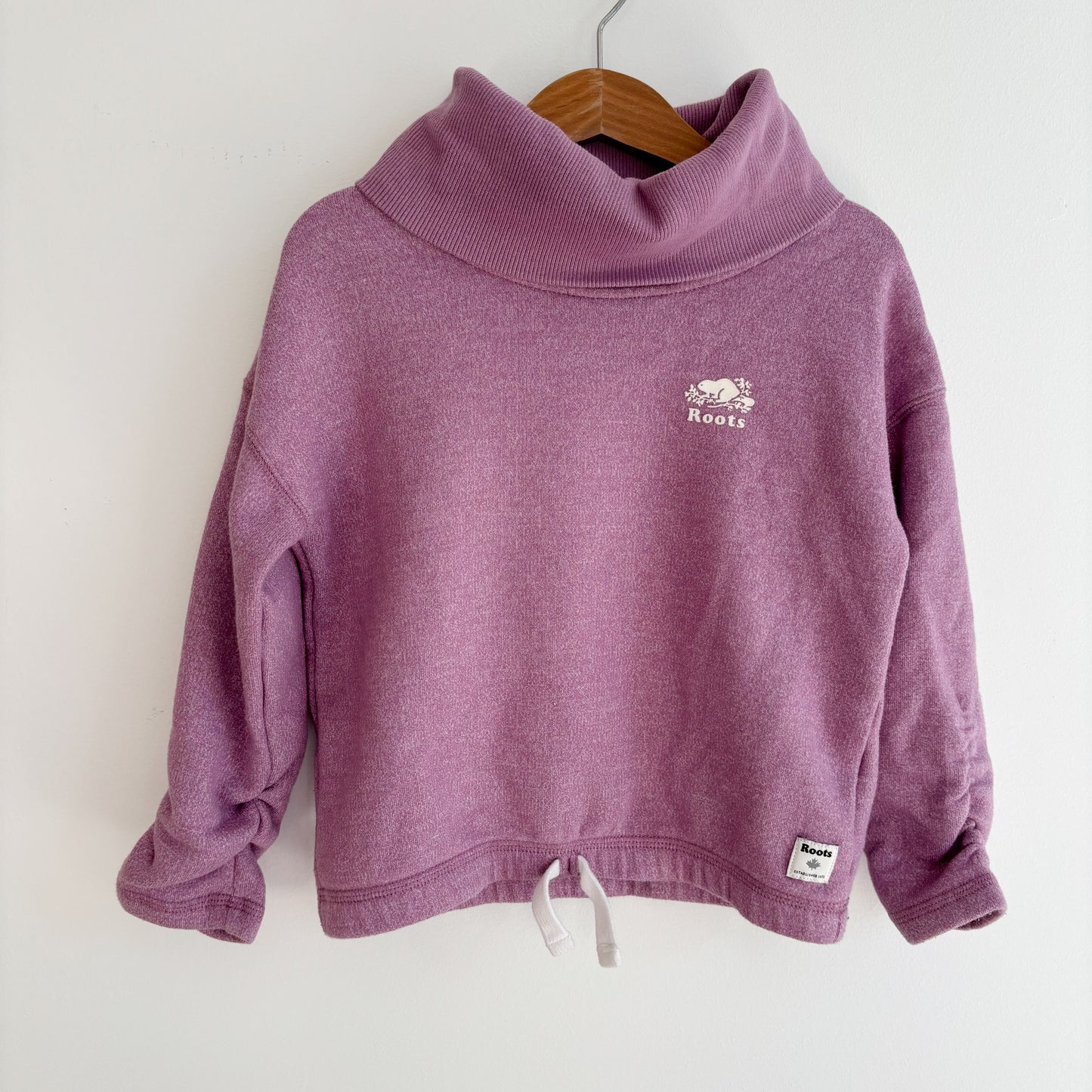 Purple Cowl Neck Sweashirt (5T)