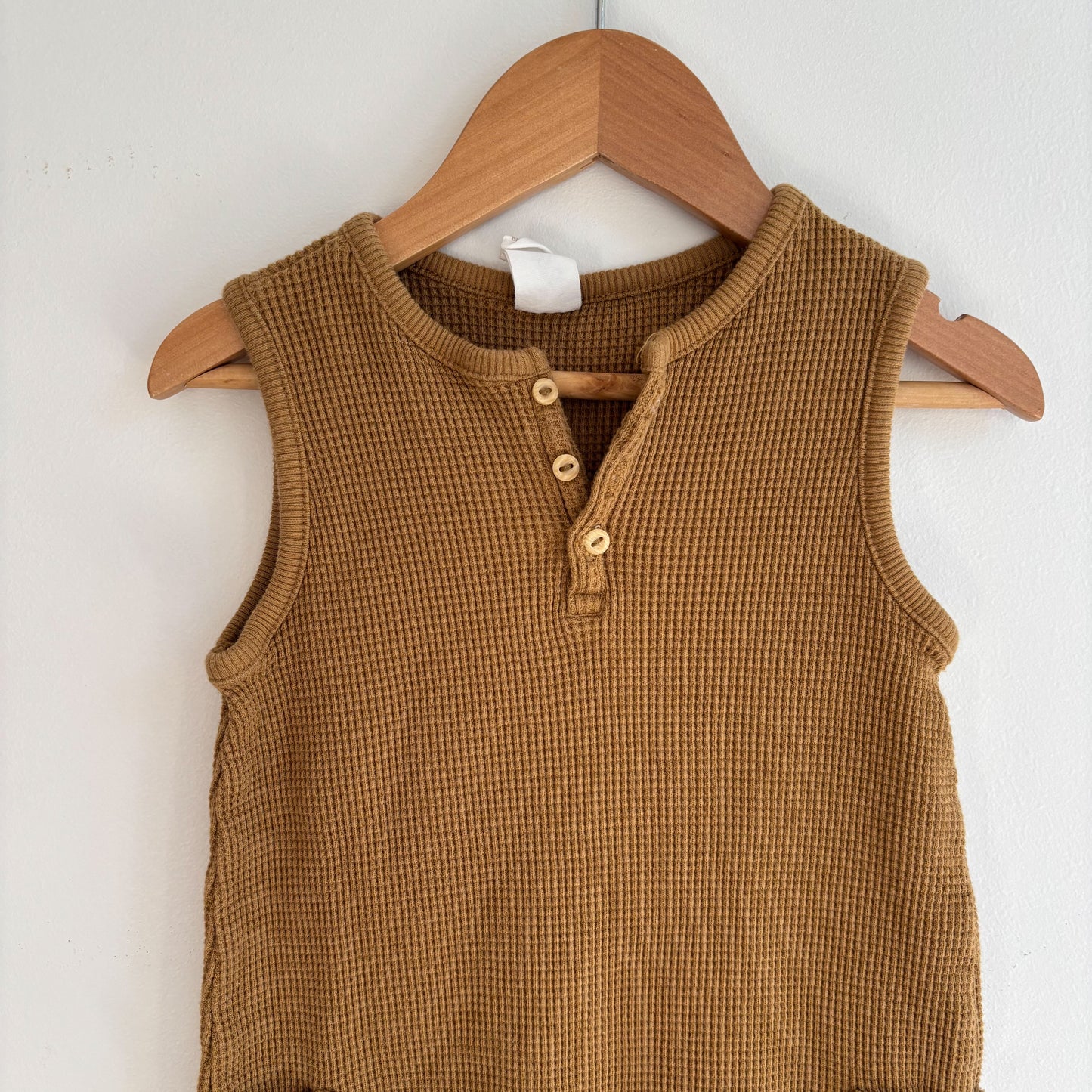 Soft Waffle Romper (3T)