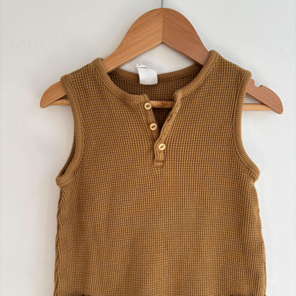 Soft Waffle Romper (3T)