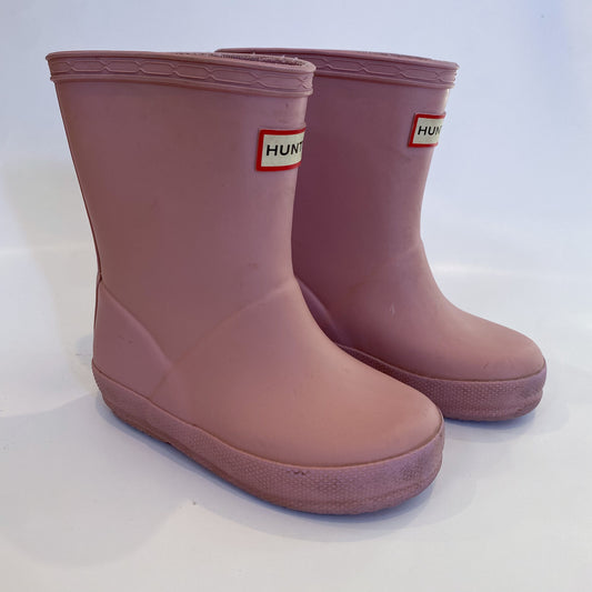 Pink Rain Boots (5C)