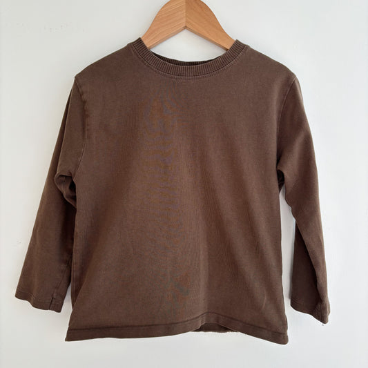 Brown Long Sleeve Shirt (3-4Y)