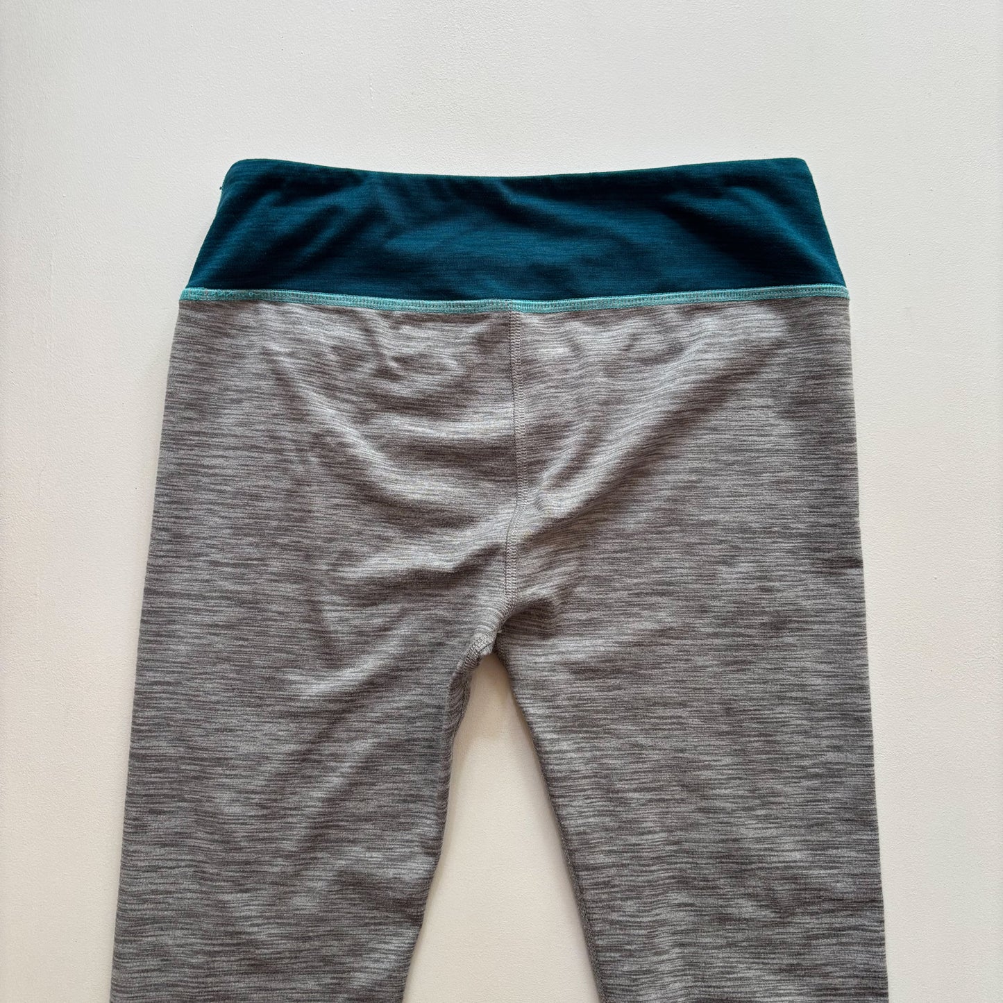 Grey + Green Athletic Leggings (9-10Y)
