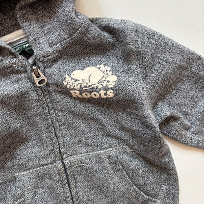 Grey Zip Hoodie (12-18M)
