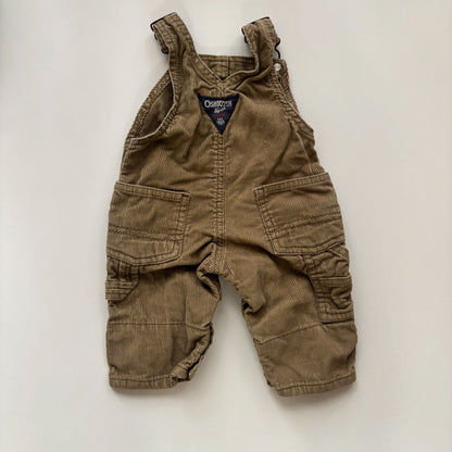 Brown Corduroy Overalls (0-3M)