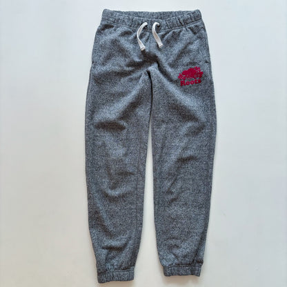 Grey Sweatpants with Pink Logo + Wording (10Y)
