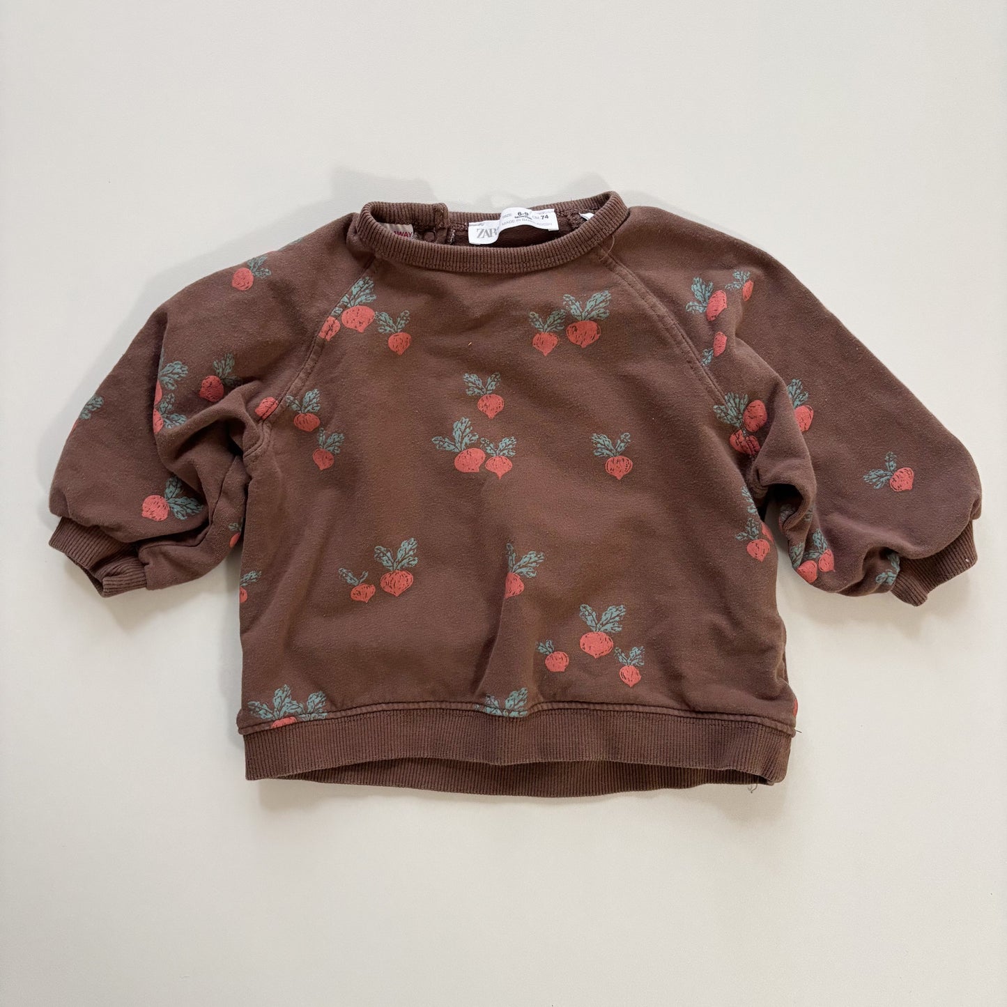 Radish Crewneck Sweatshirt (6-9M)