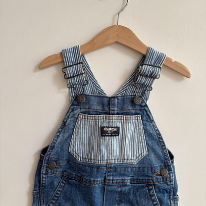 Striped Overalls (2T)