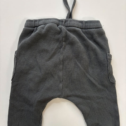 Grey Waffle Pants (12-18M)